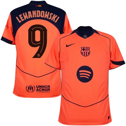 Barcelona Tredjetröja Lewandowski 9 2025–2026 Barcelona Tredjetröja Lewandowski 9 2025–2026